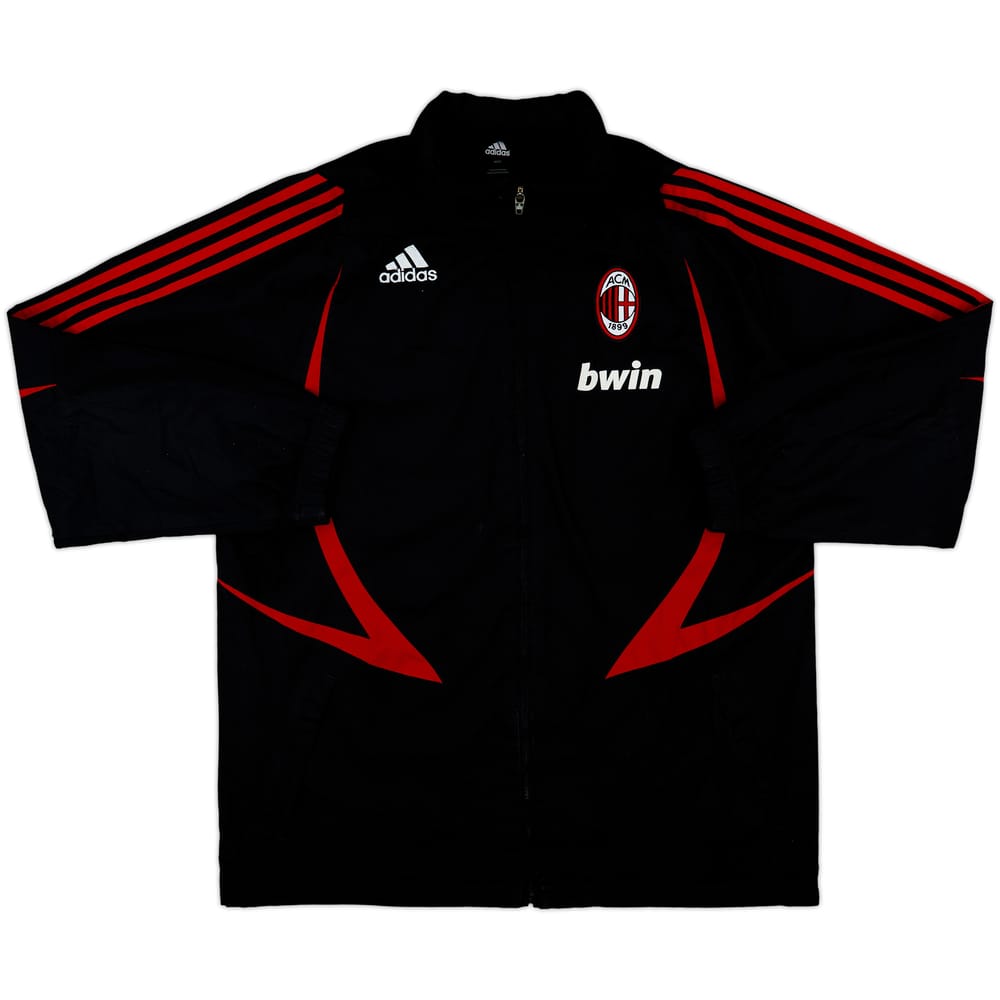 2008-09 AC Milan adidas Hooded Rain Jacket - 6/10 - (XL)