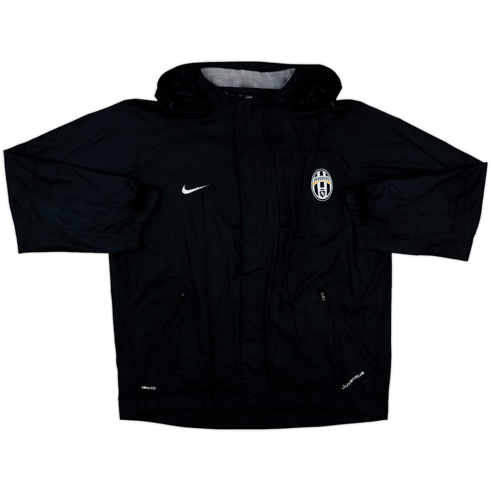 2007-08 Juventus Nike Hooded Track Jacket - 8/10 - (L)