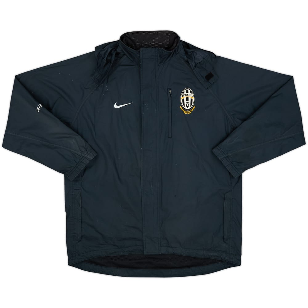 2005-06 Juventus Nike Hooded Rain Jacket - 6/10 - (M)
