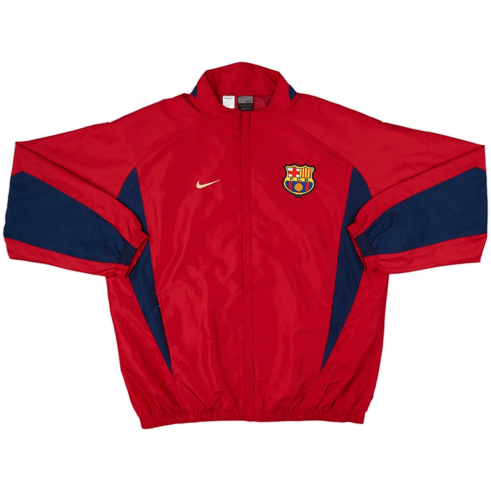 2002-03 Barcelona Nike Track Jacket - 9/10 - (L)