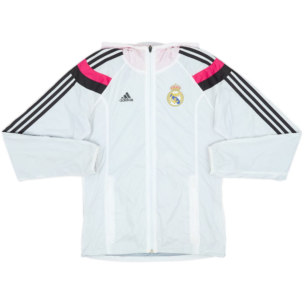 2014-15 Real Madrid adidas Hooded Rain Jacket - 6/10 - (XS)