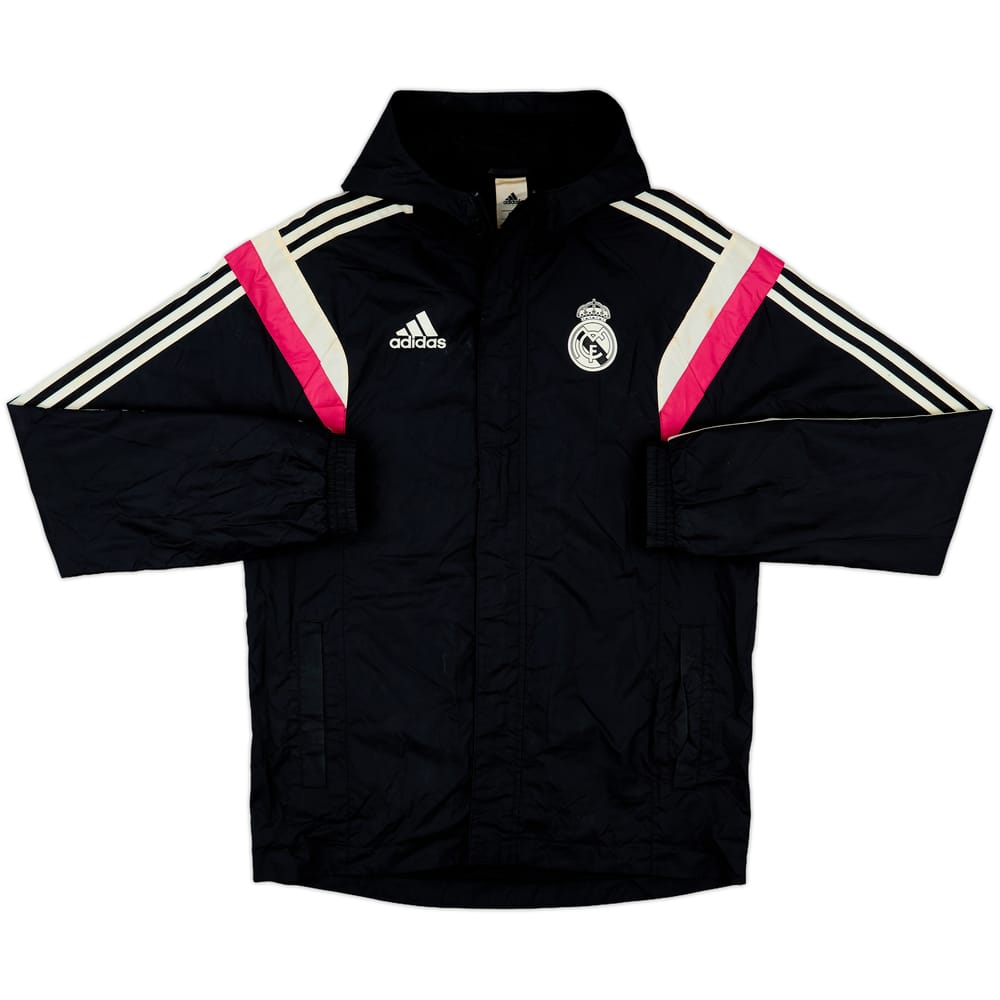 2014-15 Real Madrid adidas Hooded Track Jacket - 5/10 - (L)