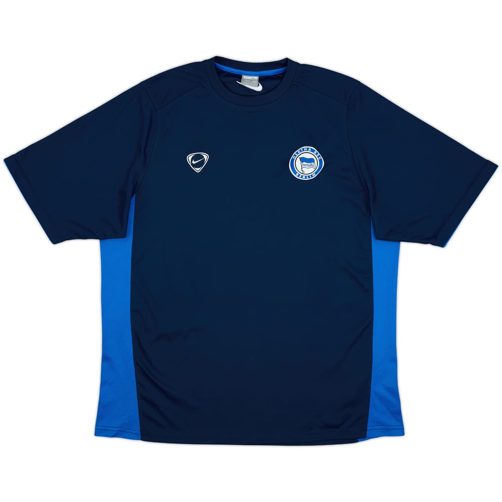 2007-08 Hertha Berlin Nike Training Shirt - 6/10 - (XL)