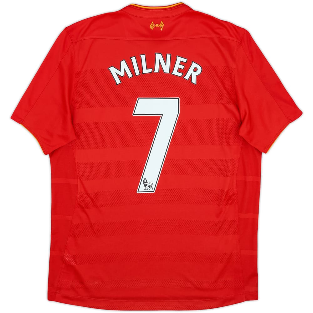 2016-17 Liverpool Home Shirt Milner #7 - 8/10 - (M)