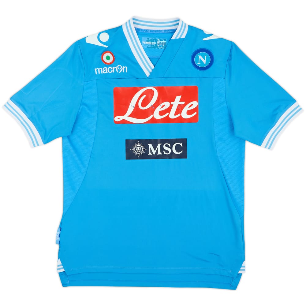 2012-13 Napoli Home Shirt - 5/10 - (L)