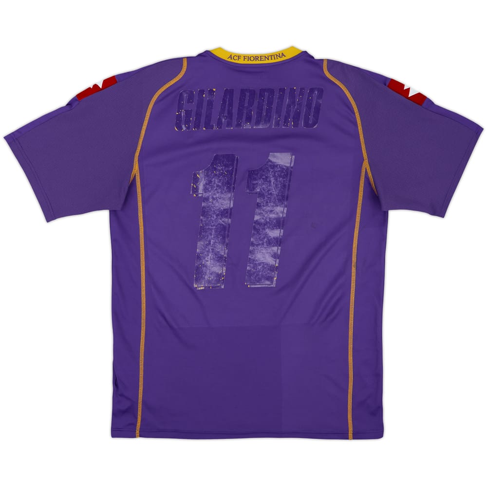 2008-09 Fiorentina Home Shirt Gilardino #11 - 4/10 - (L)
