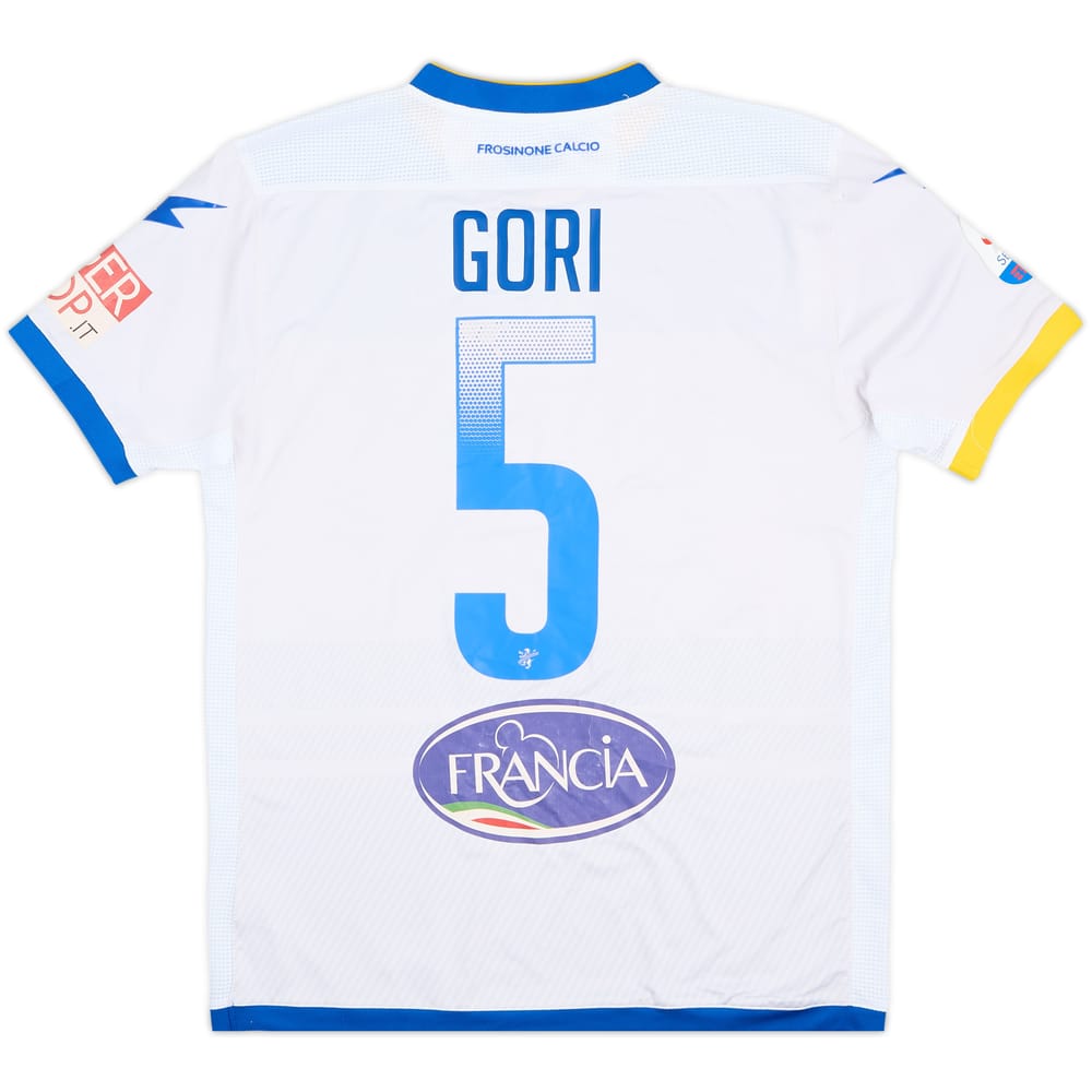 2018-19 Frosinone Match Issue Away Shirt Gori #5