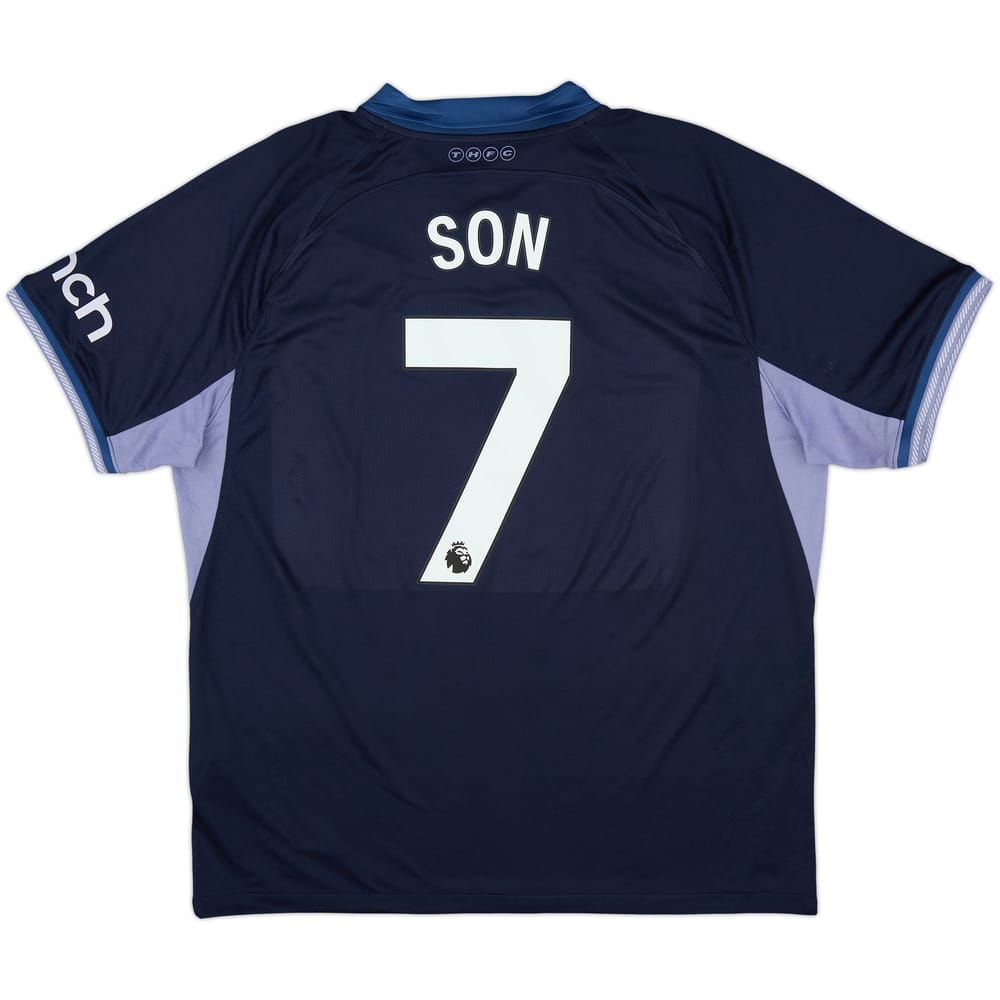 2023-24 Tottenham Away Shirt Son #7 - 9/10 - (XL)