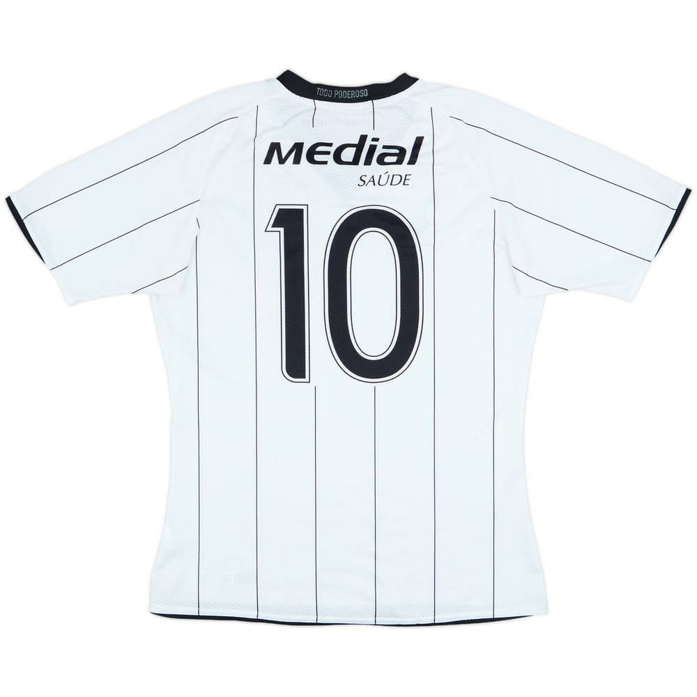 2008 Corinthians Home Shirt #10 - 5/10 - (L)
