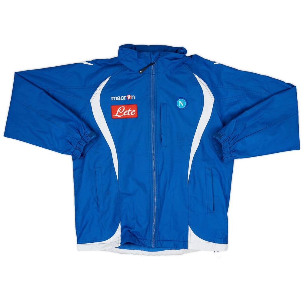 2009-10 Napoli Macron Rain Jacket - 10/10 - (S)