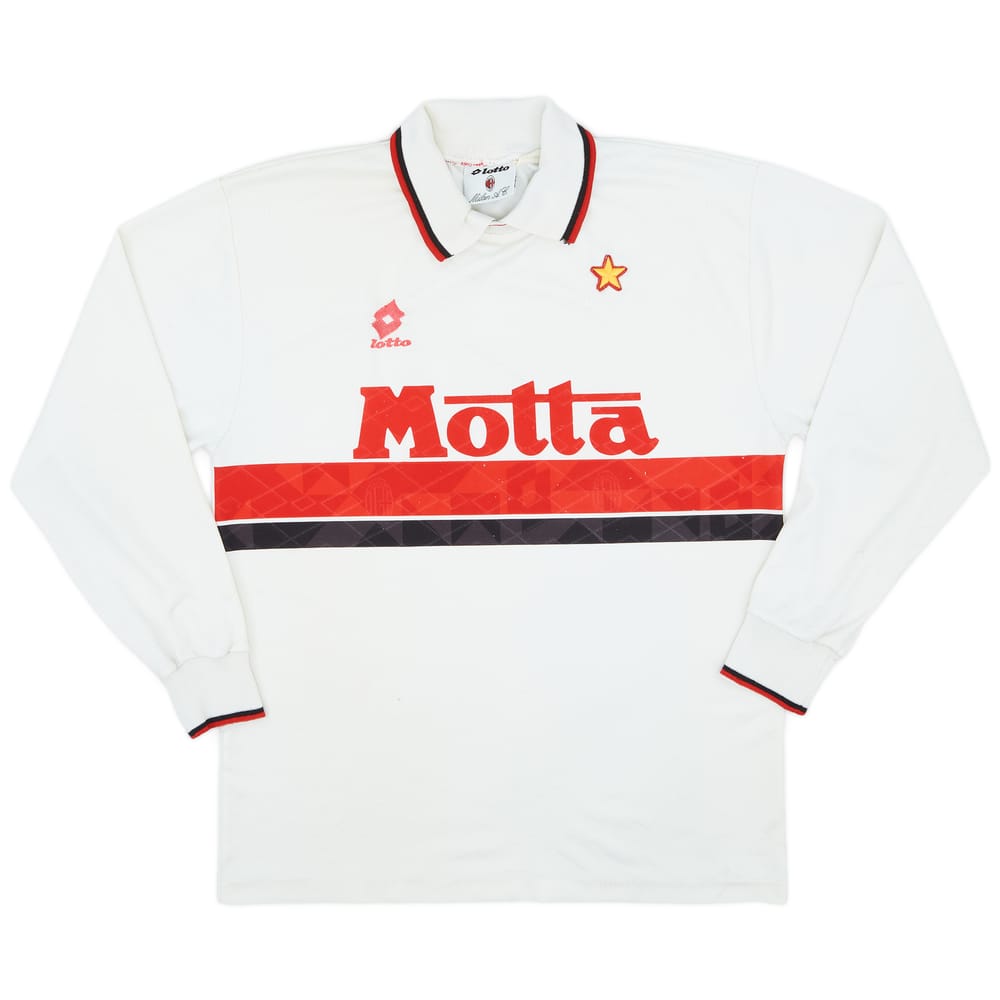 1993-94 AC Milan Away L/S Shirt - 6/10 - (L)