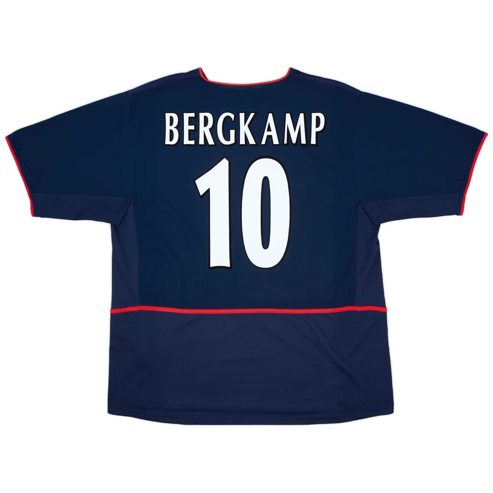 2002-04 Arsenal Away Shirt Bergkamp #10 - 8/10 - (XXL)