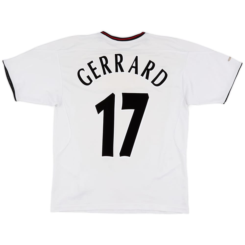 2003-04 Liverpool Away Shirt Gerrard #17 - 6/10 - (M)