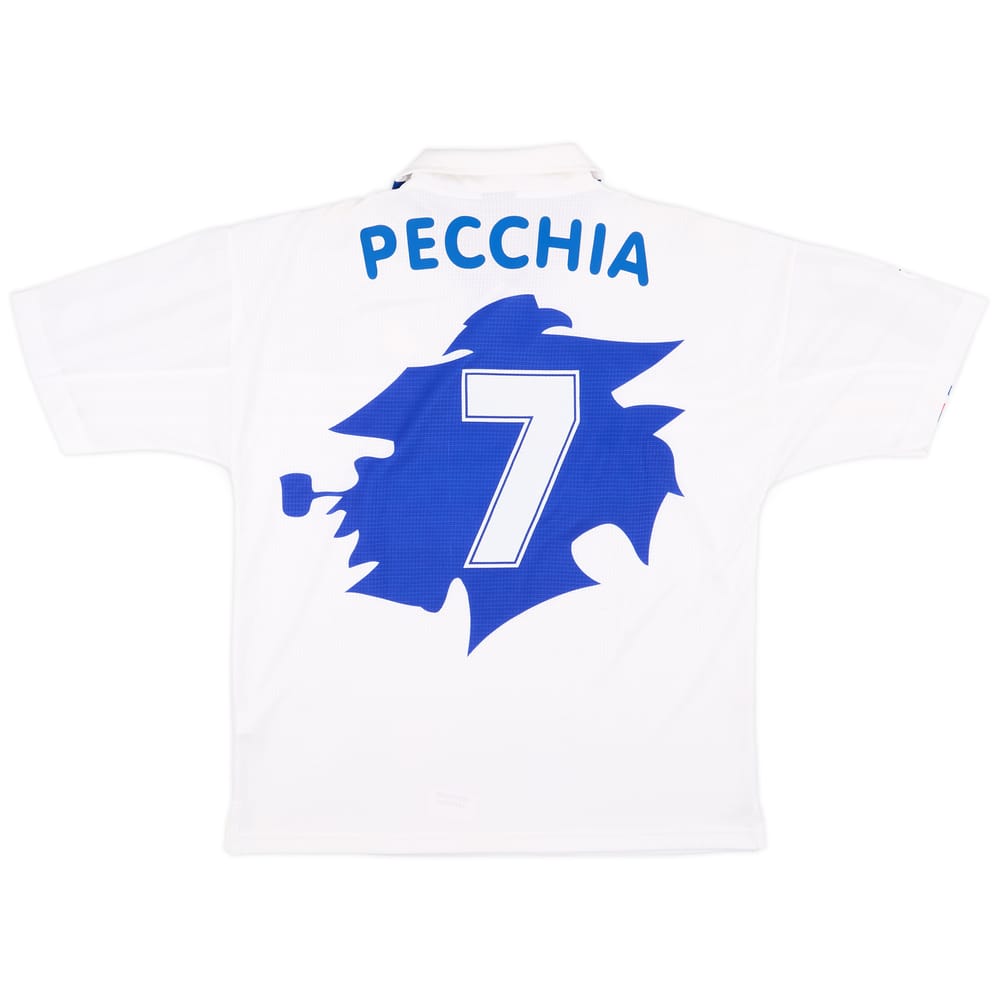 1998-99 Sampdoria Match Issue Away Shirt Pecchia #7