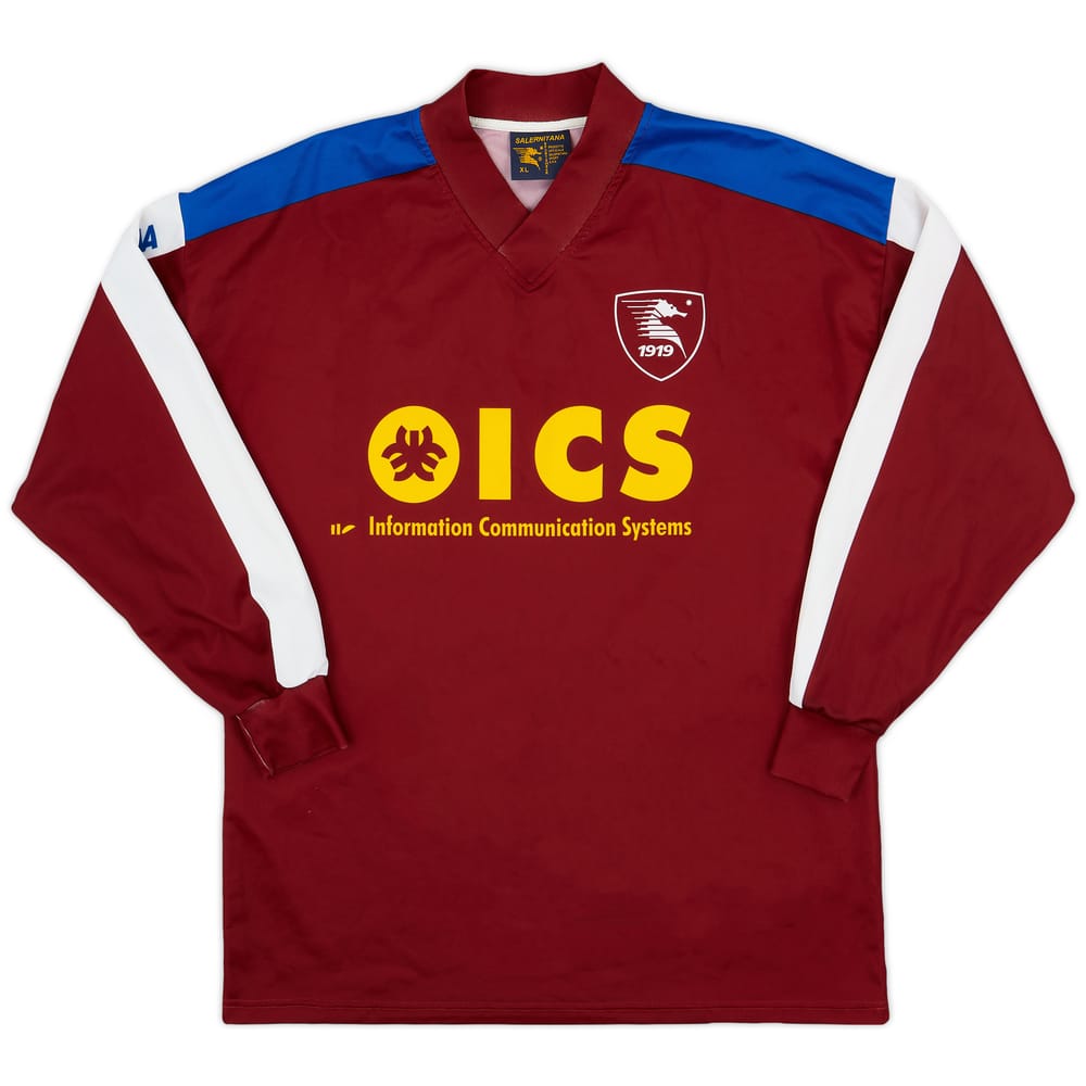 2000-01 Salernitana Training L/S Shirt - 9/10 - (XL)