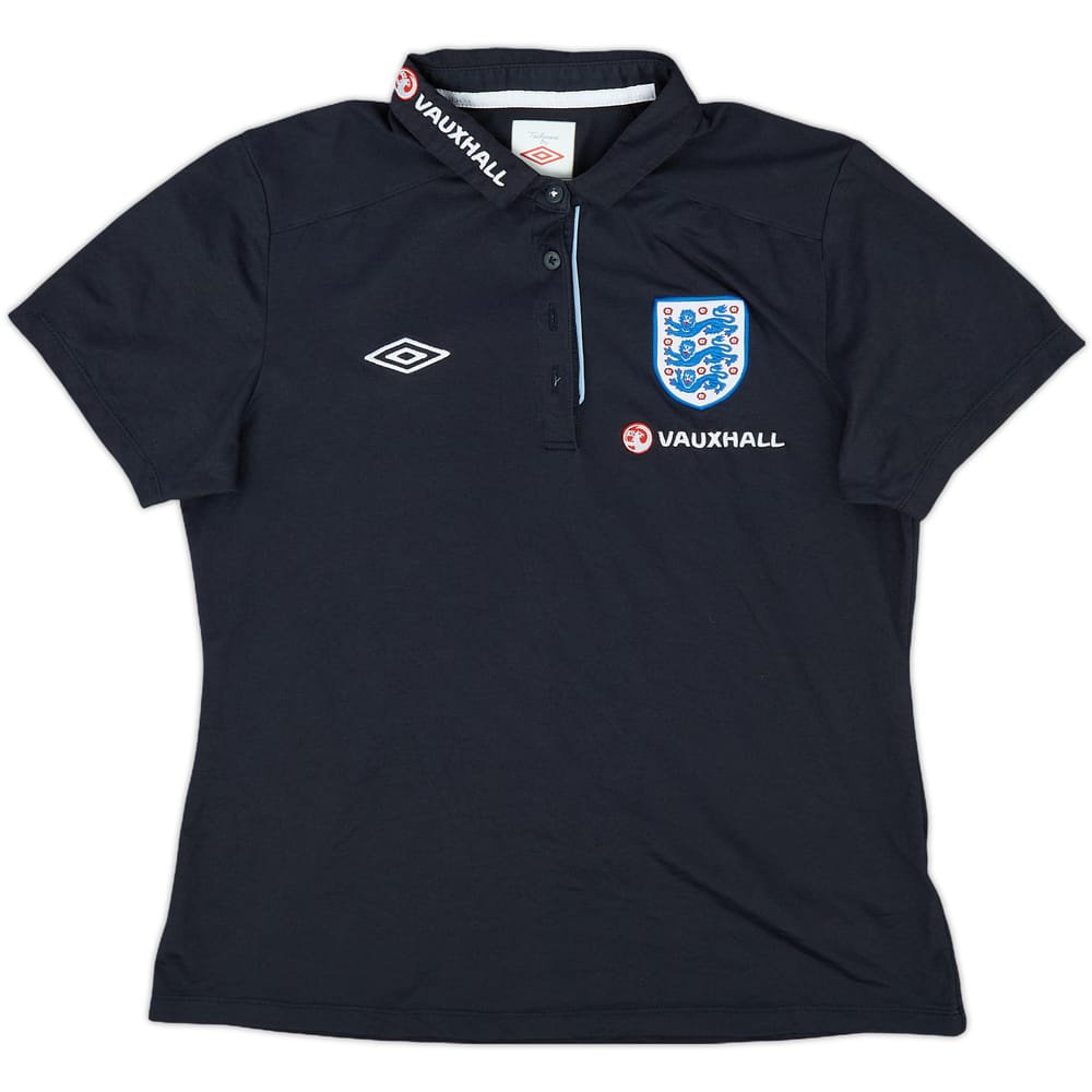 2010-11 England Umbro Polo Shirt - 9/10 - (Women's M)