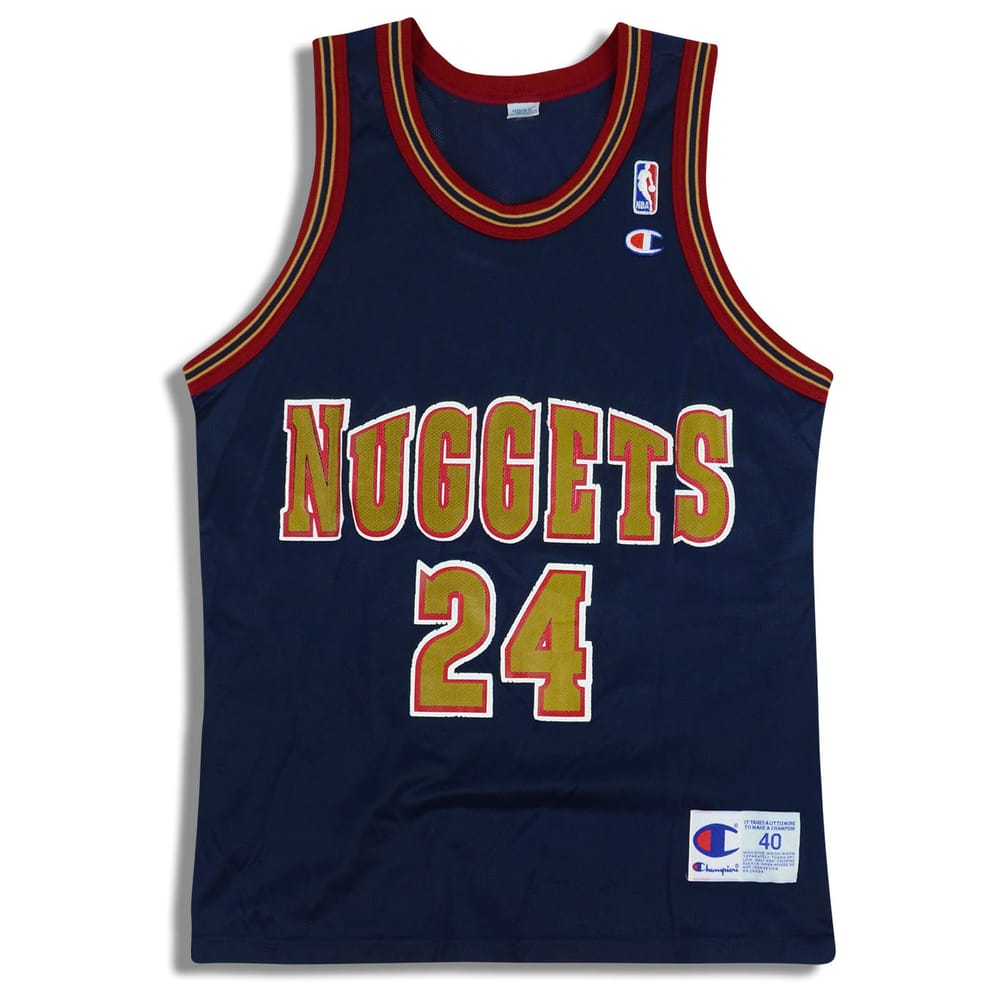 1995-97 Denver Nuggets McDyess #24 Champion Jersey (Away) M