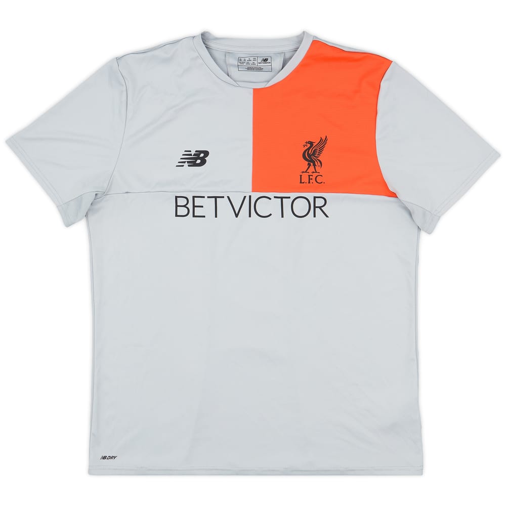 2016-17 Liverpool New Balance Training Shirt - 8/10 - (XL)
