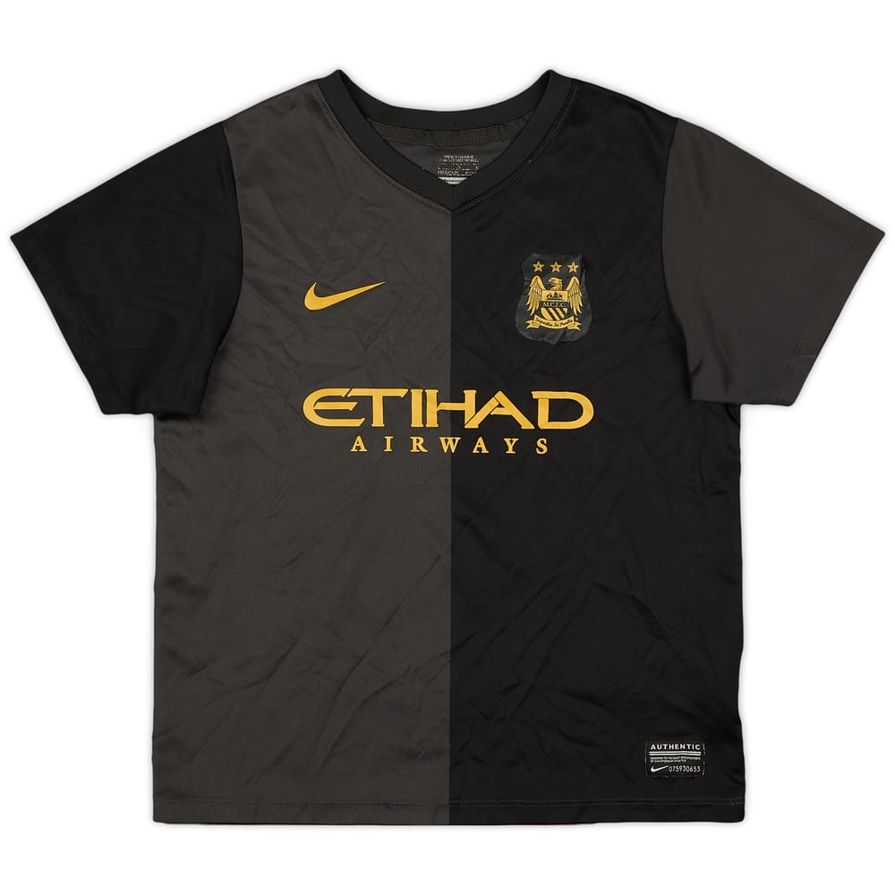 2013-14 Manchester City Away Shirt - 4/10 - (S.Boys)