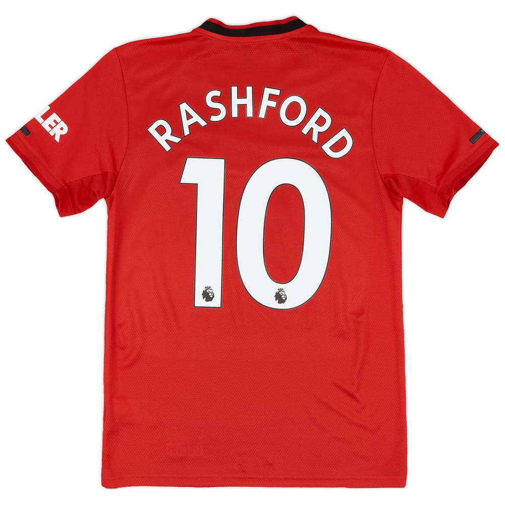 2019-20 Manchester United Home Shirt Rashford #10 - 6/10 - (S)