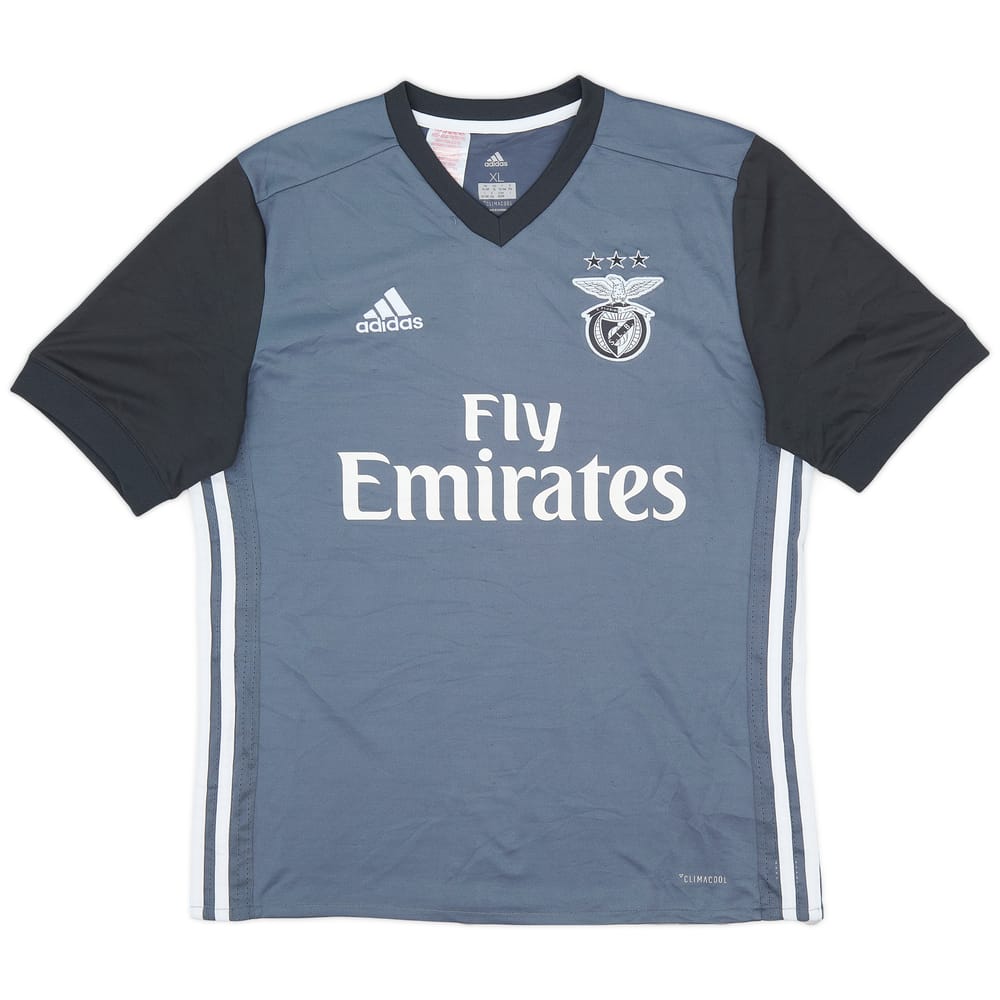 2017-18 Benfica Away Shirt - 7/10 - (XL.Boys)