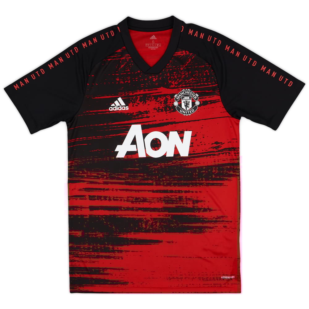 2019-20 Manchester United adidas Training Shirt - 10/10 - (S)