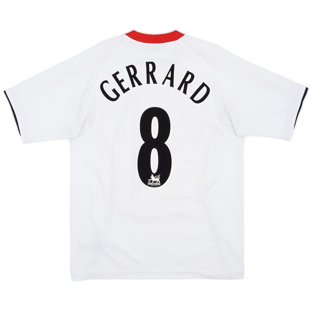 2005-06 Liverpool Away Shirt Gerrard #8 - 6/10 - (M)
