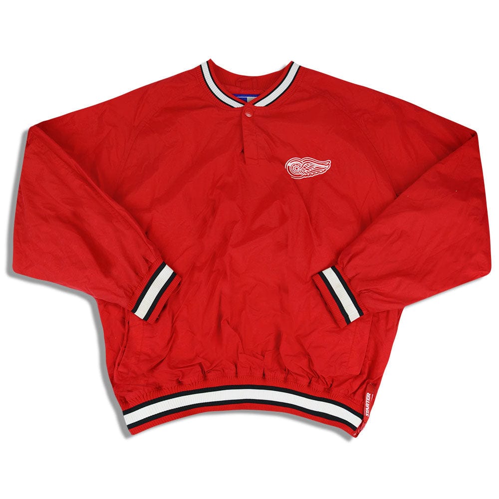 1990s Detroit Red Wings Starter Pullover Jacket L