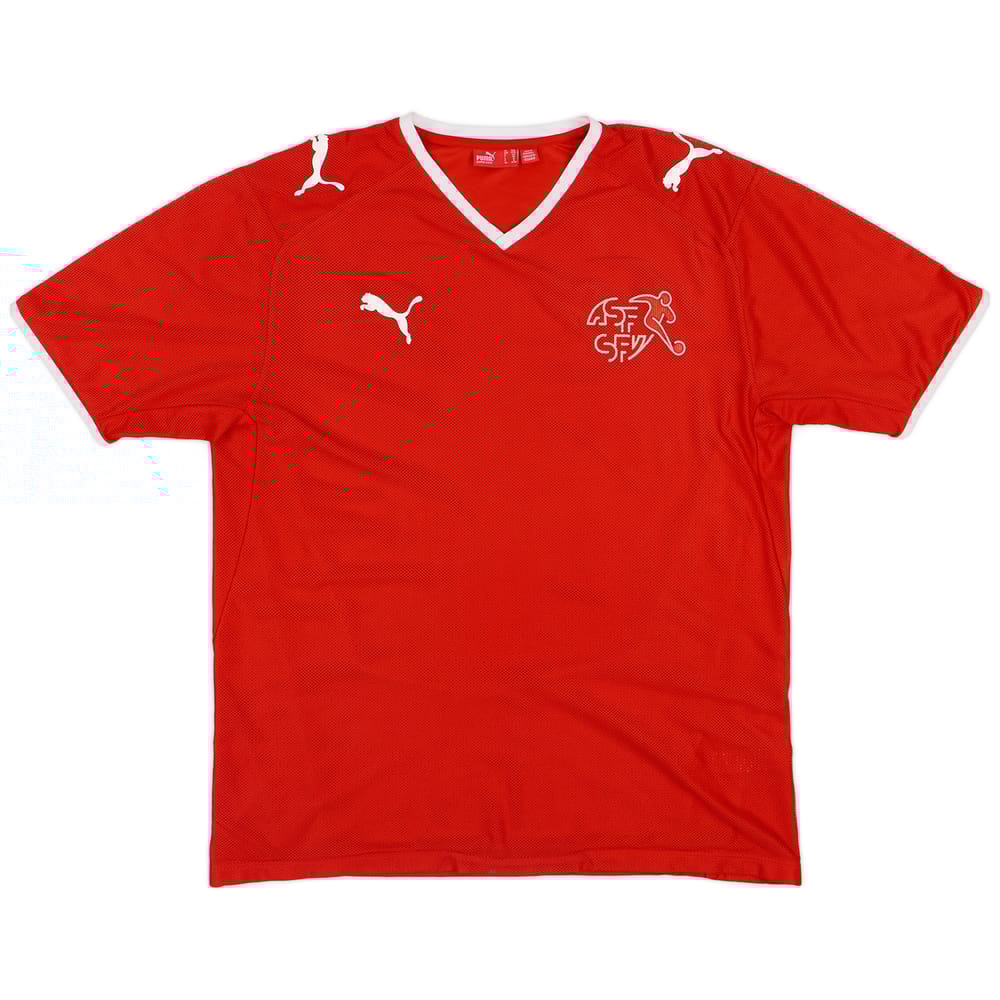 2008-10 Switzerland Home Shirt - 7/10 - (XL.Boys)