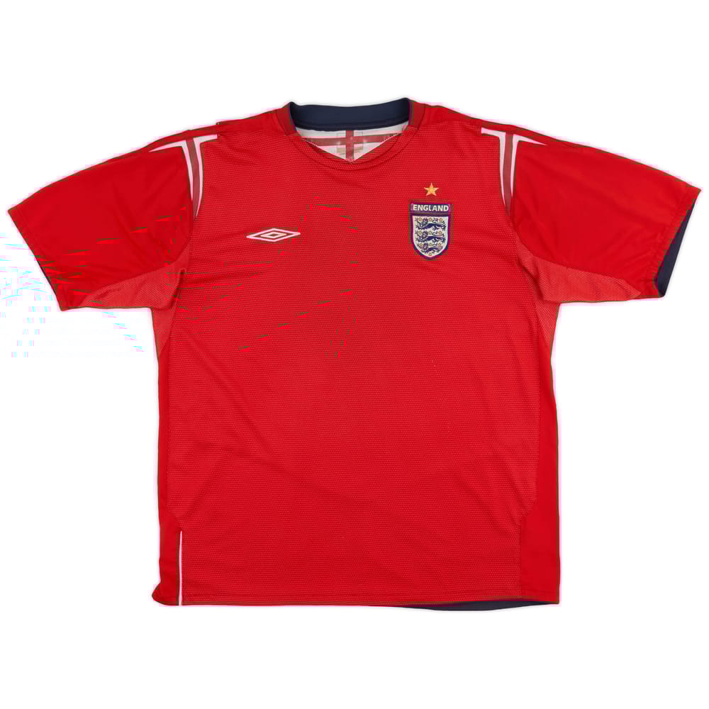 2003-05 England Home Shirt - 5/10 - (XL)