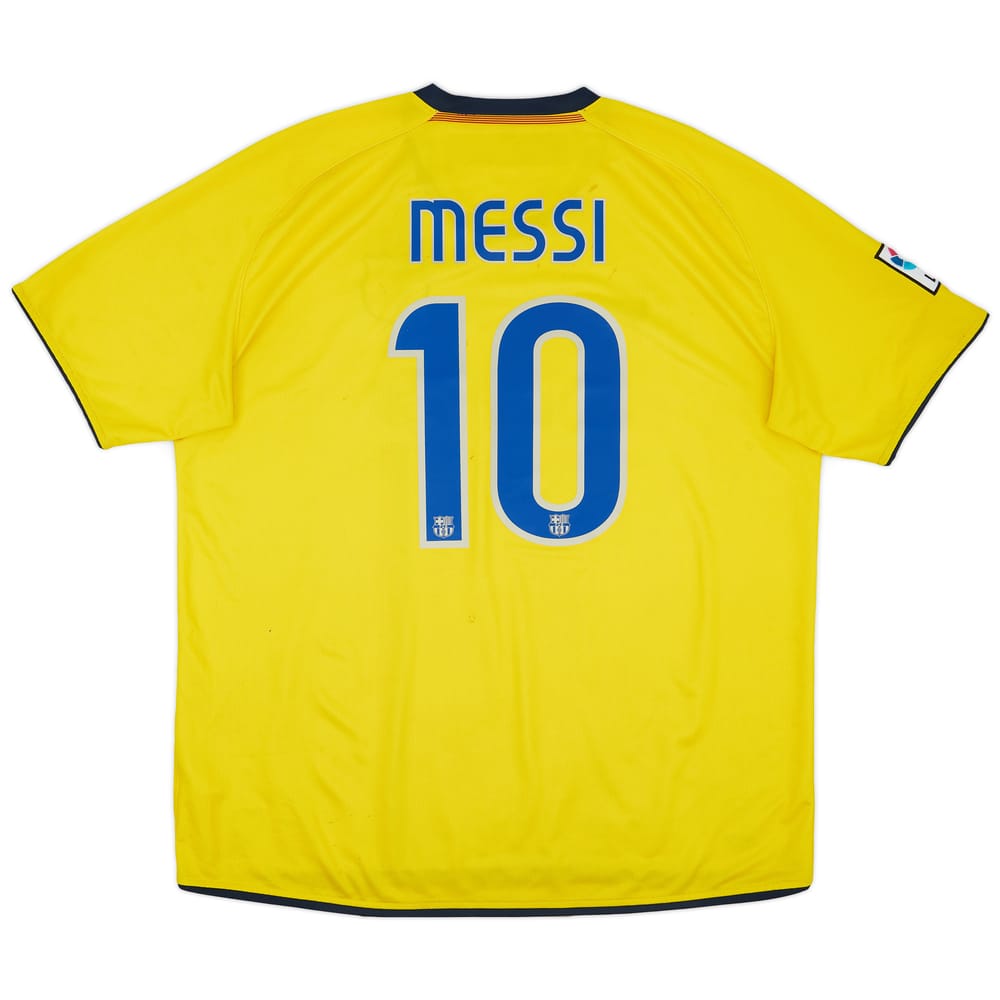 2008-10 Barcelona Away Shirt Messi #10 - 5/10 - (XXL)