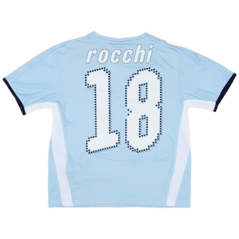 2008-09 Lazio Home Shirt Rocchi #18 - 6/10 - (L.Boys)
