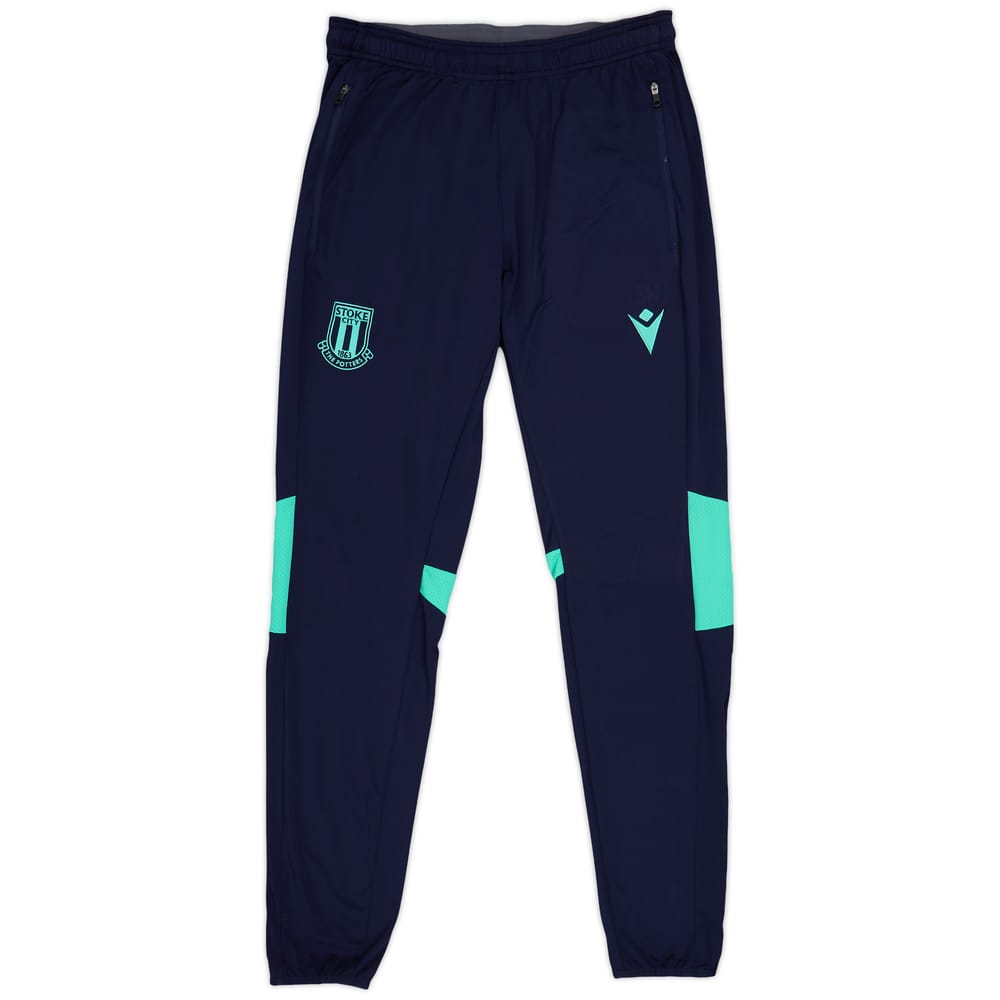 2019-20 Stoke City Macron Track Pants/Bottoms - 8/10 - (L)