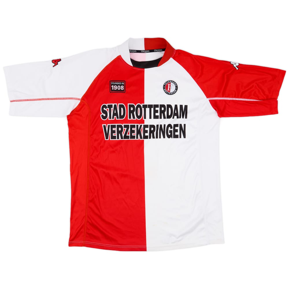2002-03 Feyenoord Home Shirt - 4/10 - (XL)
