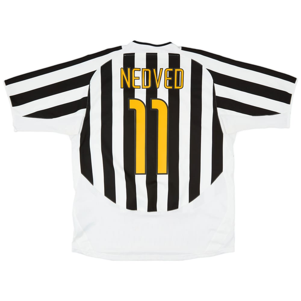 2003-04 Juventus Home Shirt Nedved #11 - 7/10 - (XL)