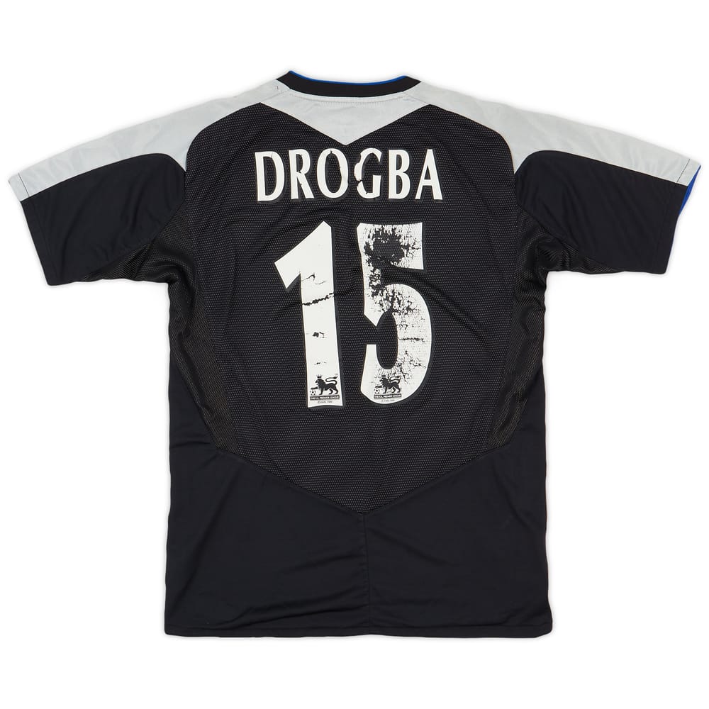 2004-05 Chelsea Away Shirt Drogba #15 - 4/10 - (XL.Boys)