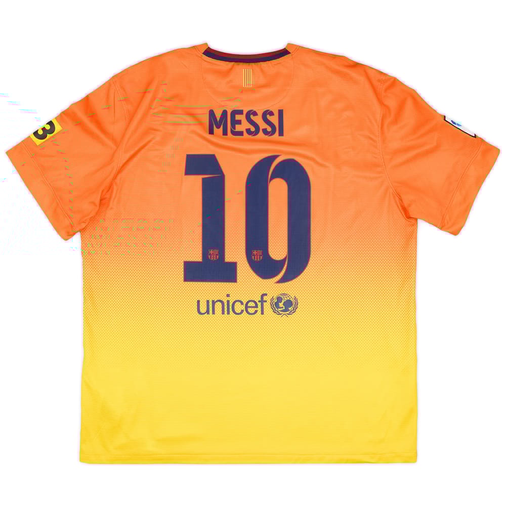 2012-13 Barcelona Away Shirt Messi #10 - 8/10 - (XXL)