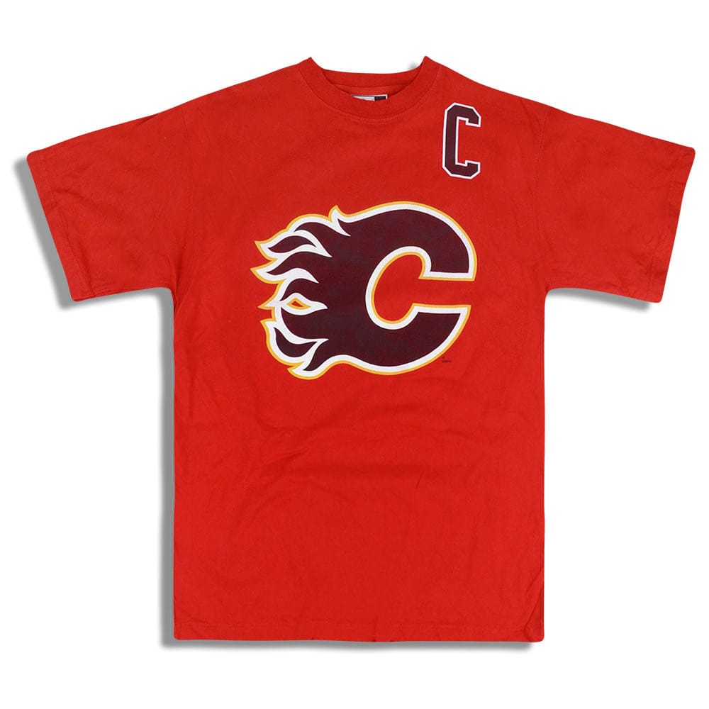 2000s Calgary Flames Iginla #12 Puma Tee M