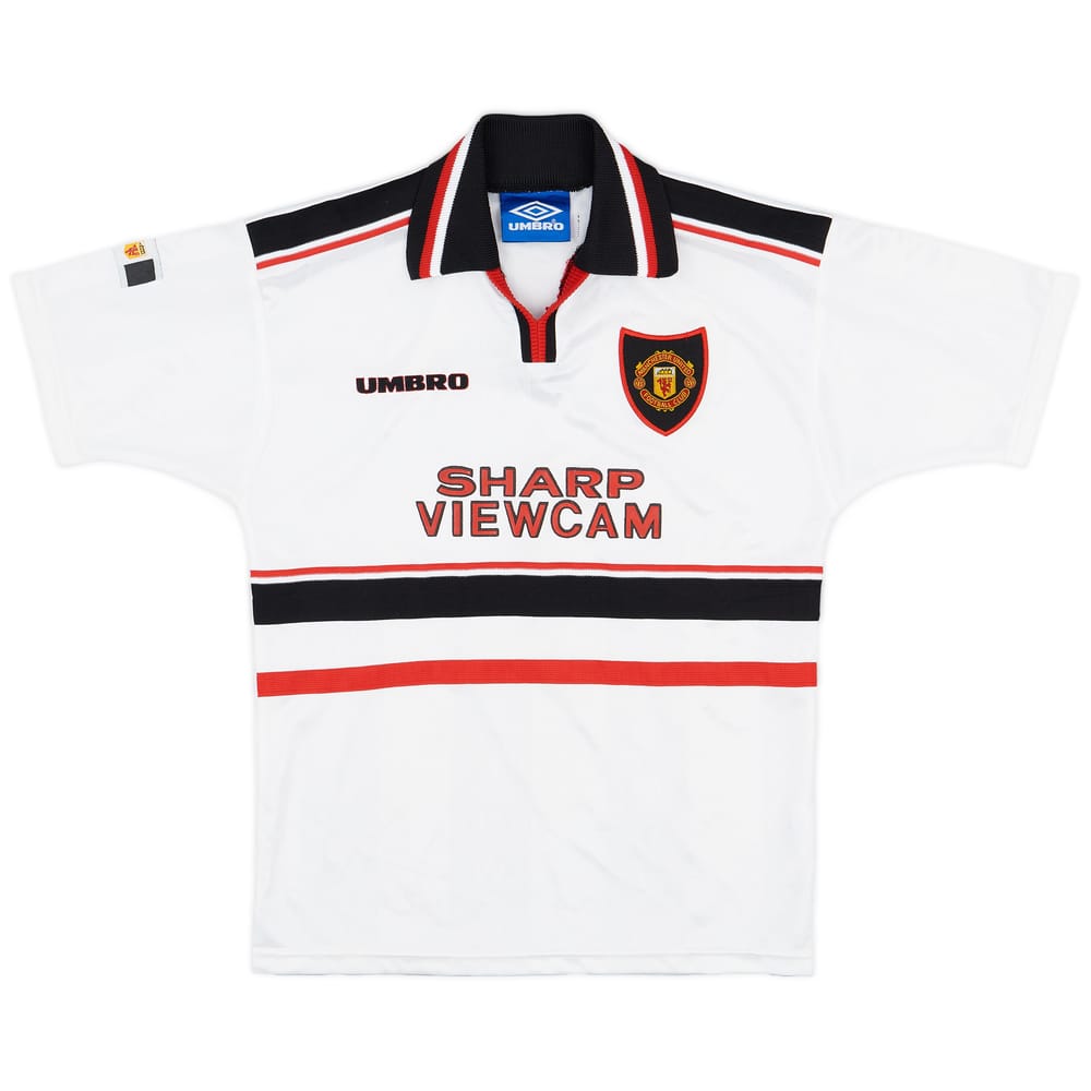 1997-99 Manchester United Away Shirt - 8/10 - (M.Boys)