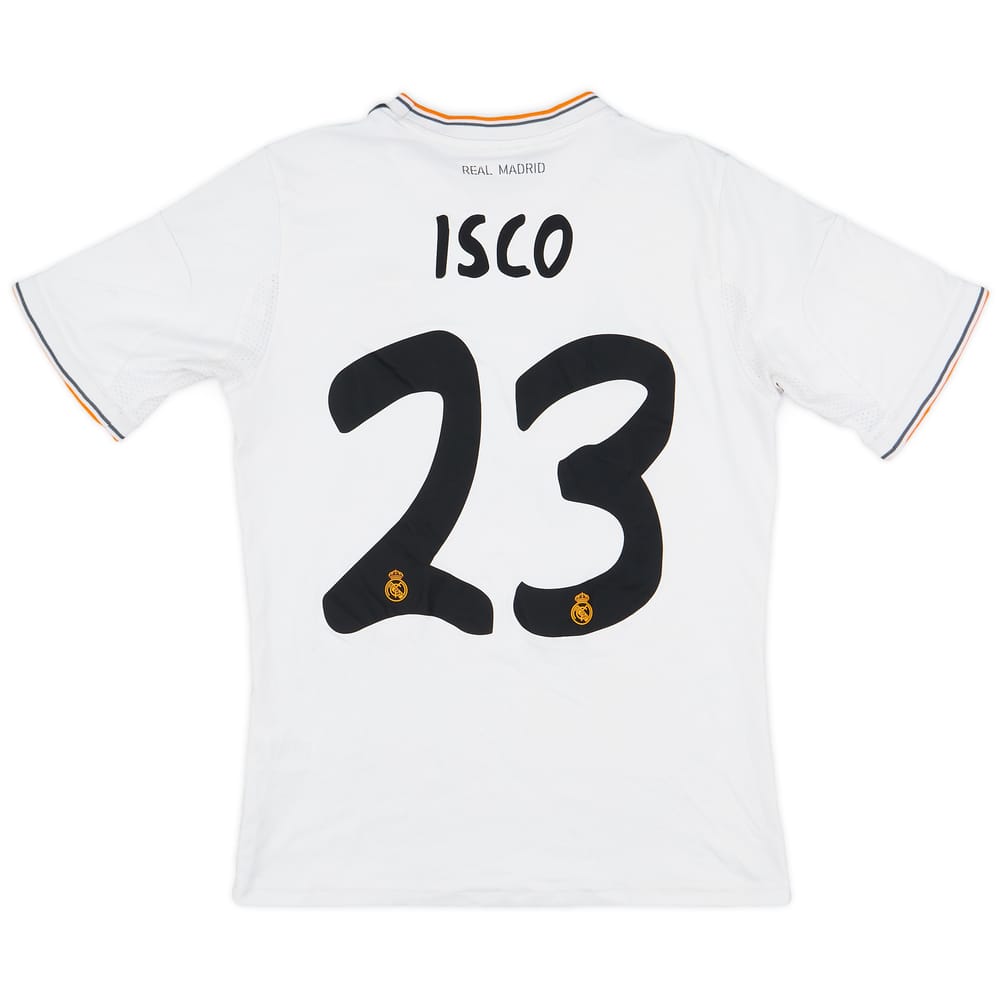 2013-14 Real Madrid Home Shirt Isco #23 - 6/10 - (L.Boys)