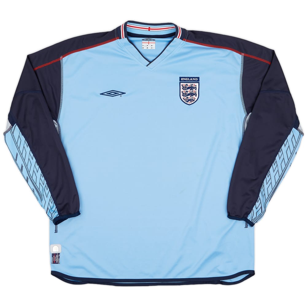 2002-03 England GK Shirt - 4/10 - (XXL)