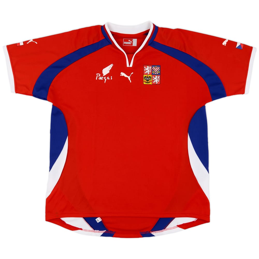 2000-02 Czech Republic Home Shirt - 9/10 - (L)