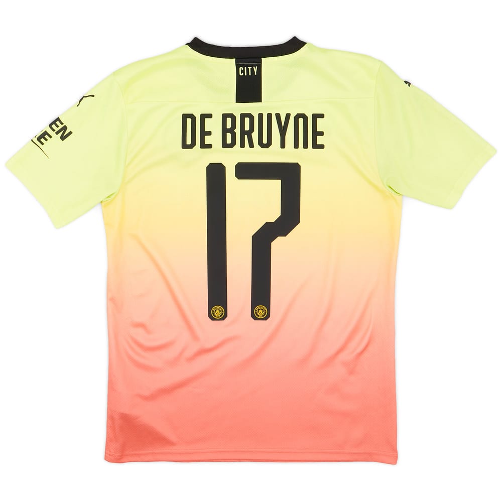 2019-20 Manchester City Third Shirt De Bruyne #17 - 7/10 - (S)