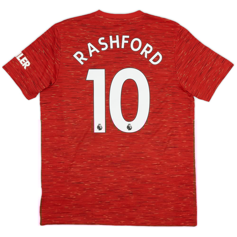 2020-21 Manchester United Home Shirt Rashford #10 - 7/10 - (L)