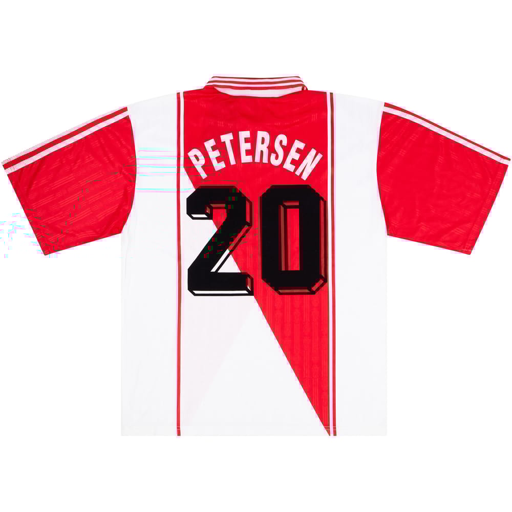 1996-97 Monaco Match Issue UEFA Cup Home Shirt Petersen #20