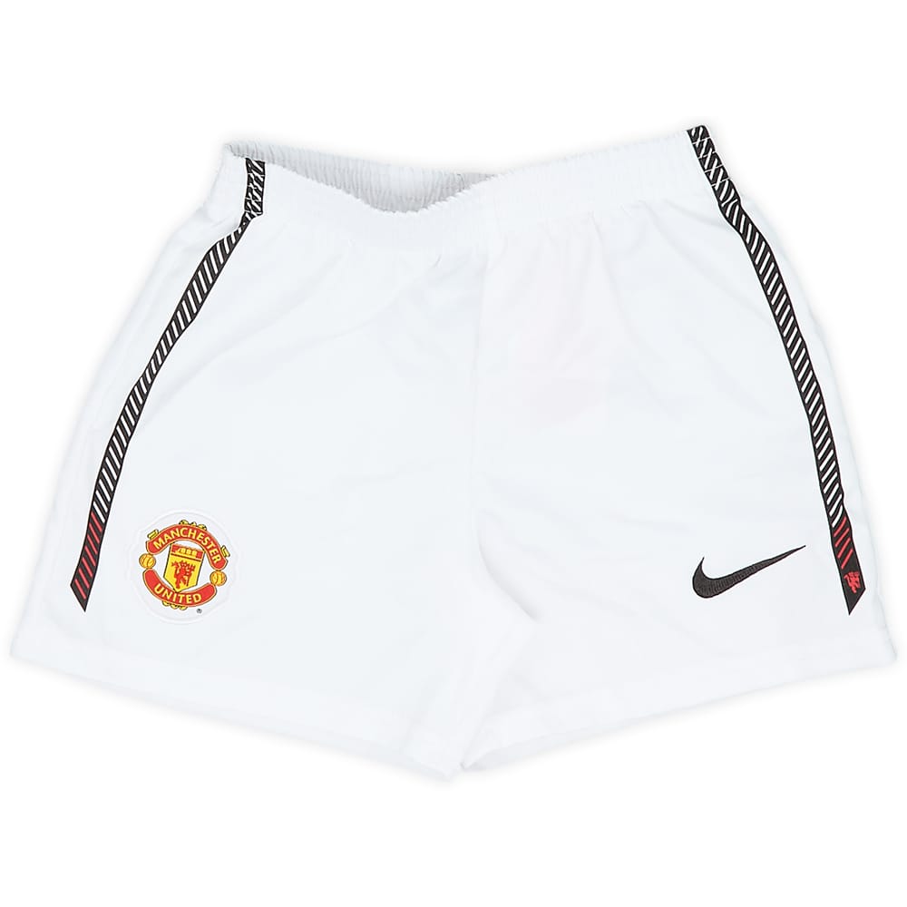 2010-11 Manchester United Home Shorts - 9/10 - (3-4 Years)