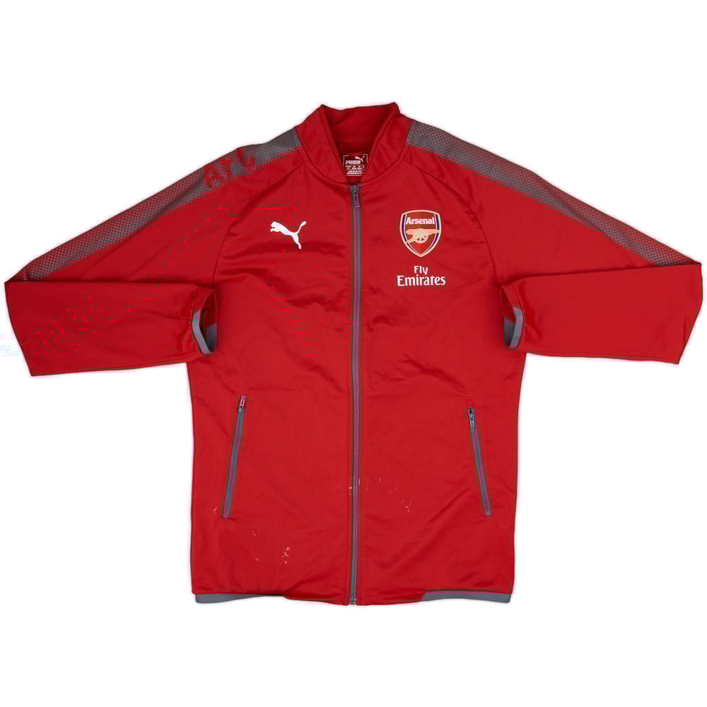 2017-18 Arsenal Puma Track Jacket - 7/10 - (L)