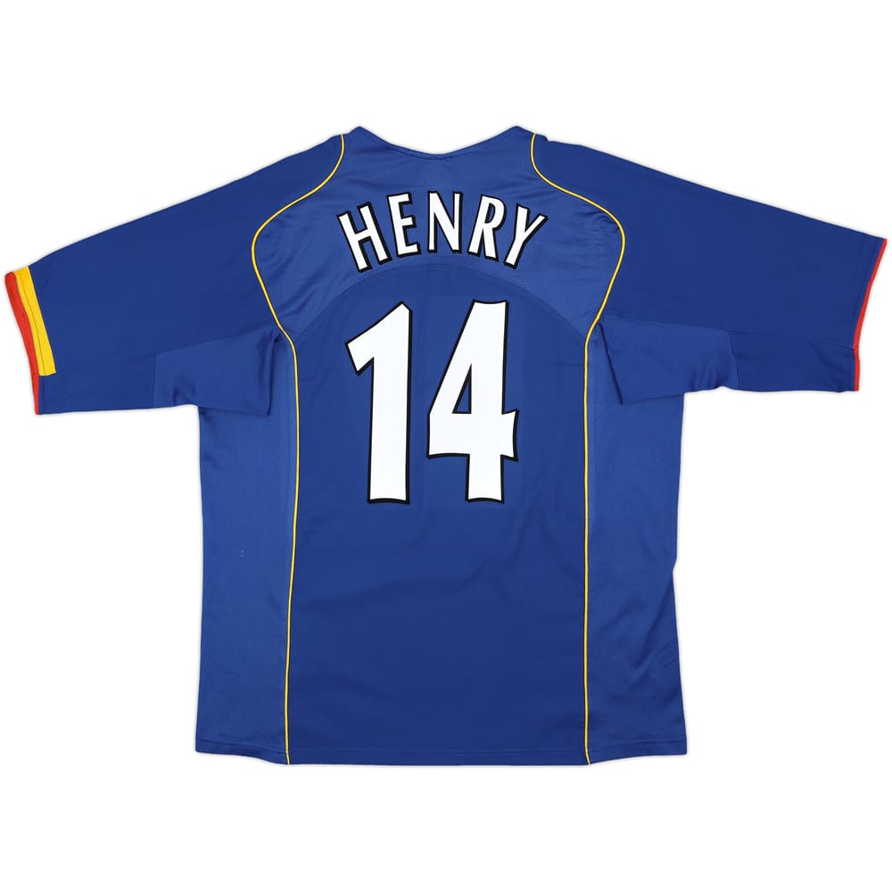 2004-06 Arsenal Away Shirt Henry #14 - 8/10 - (XL)