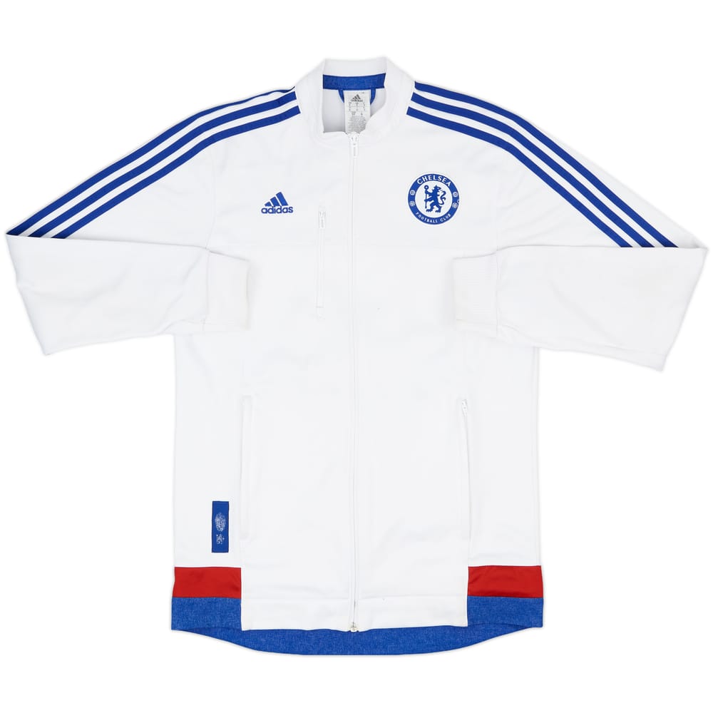 2015-16 Chelsea adidas 1/4 Zip Drill Top - 5/10 - (S)