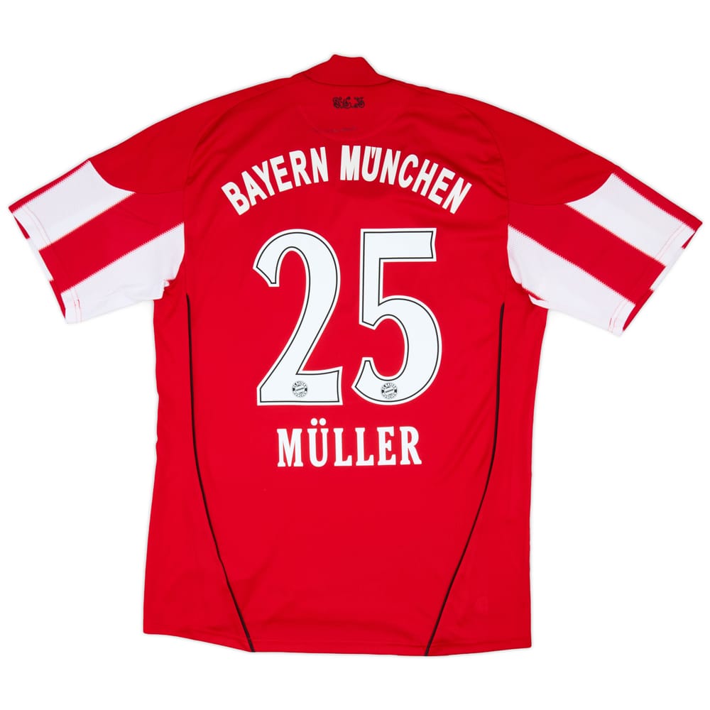 2010-11 Bayern Munich Home Shirt Muller #25 - 8/10 - (S)